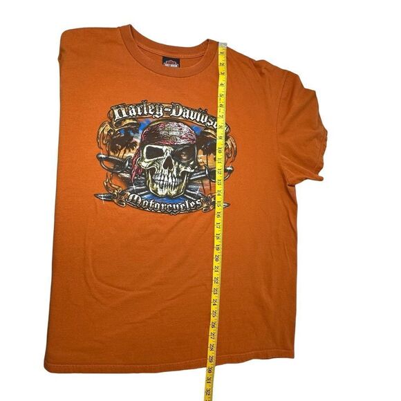 HARLEY-DAVIDSON Motorcycles Orange Orlando FL Tshirt Men’s Size 2XL - Picture 9 of 12